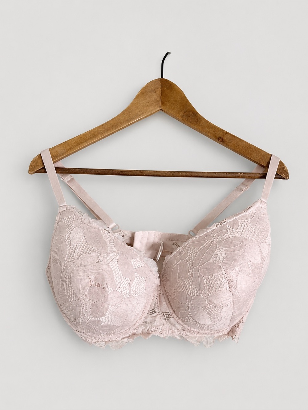 Adrienne Vittadini Studio Everyday Perfect T-Shirt Push-Up Bra Pale Pink 42D